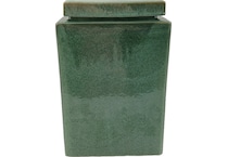 sgbk green jar vase bowl plate   