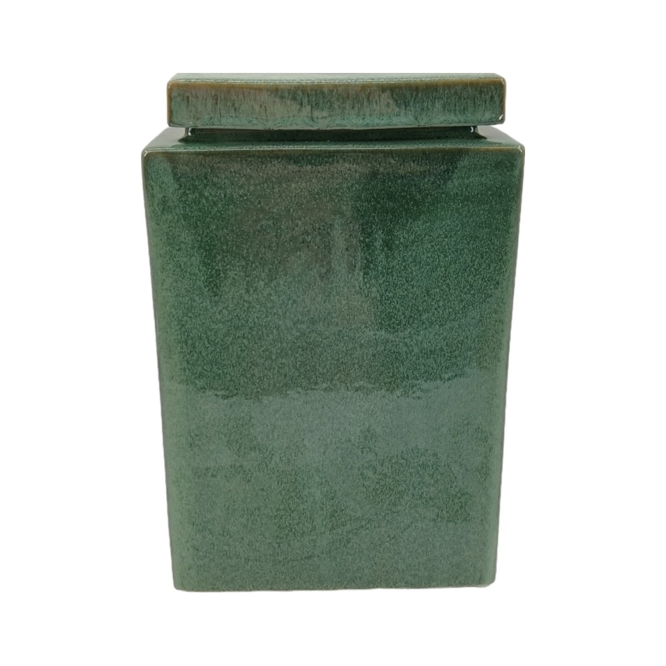 sgbk green jar vase bowl plate   