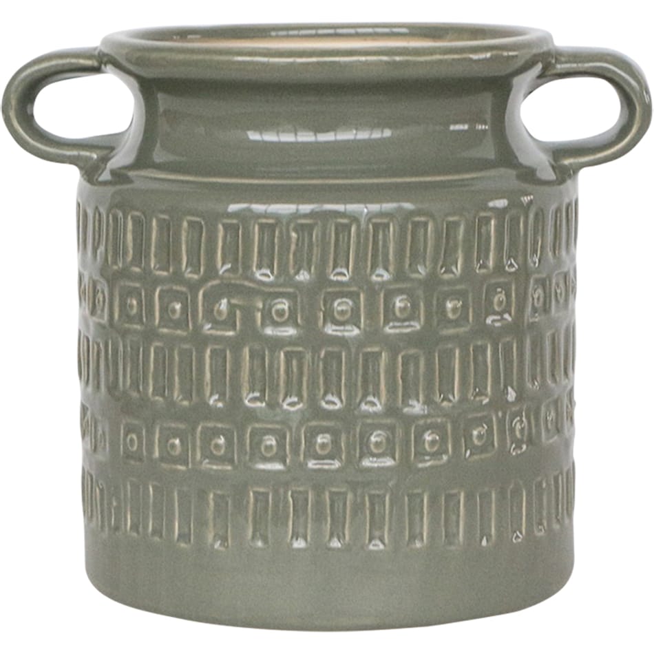 sgbk green jar vase bowl plate   