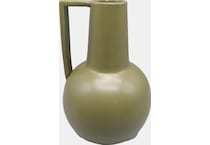 sgbk green jar vase bowl plate   