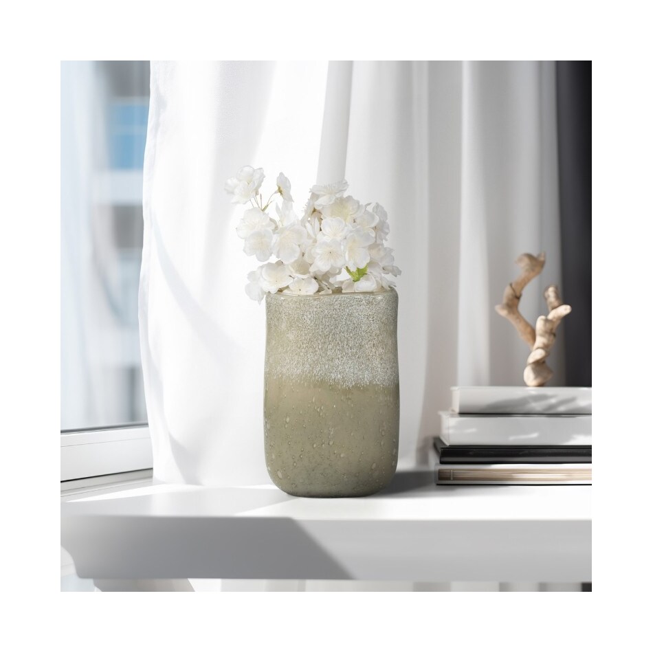 sgbk green jar vase bowl plate   