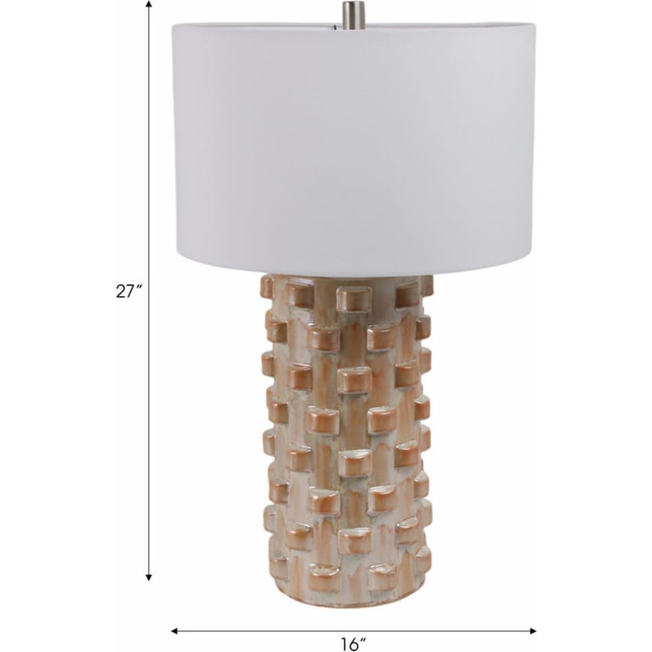 sgbk orange table lamp   