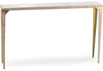 sgbk selenite bronze hall entry table mrn  