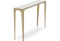 sgbk selenite bronze hall entry table mrn  