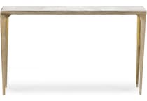 sgbk selenite bronze hall entry table mrn  