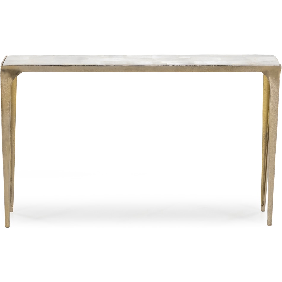 sgbk selenite bronze hall entry table mrn  