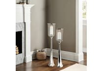 sgbk silver candleholder candle   