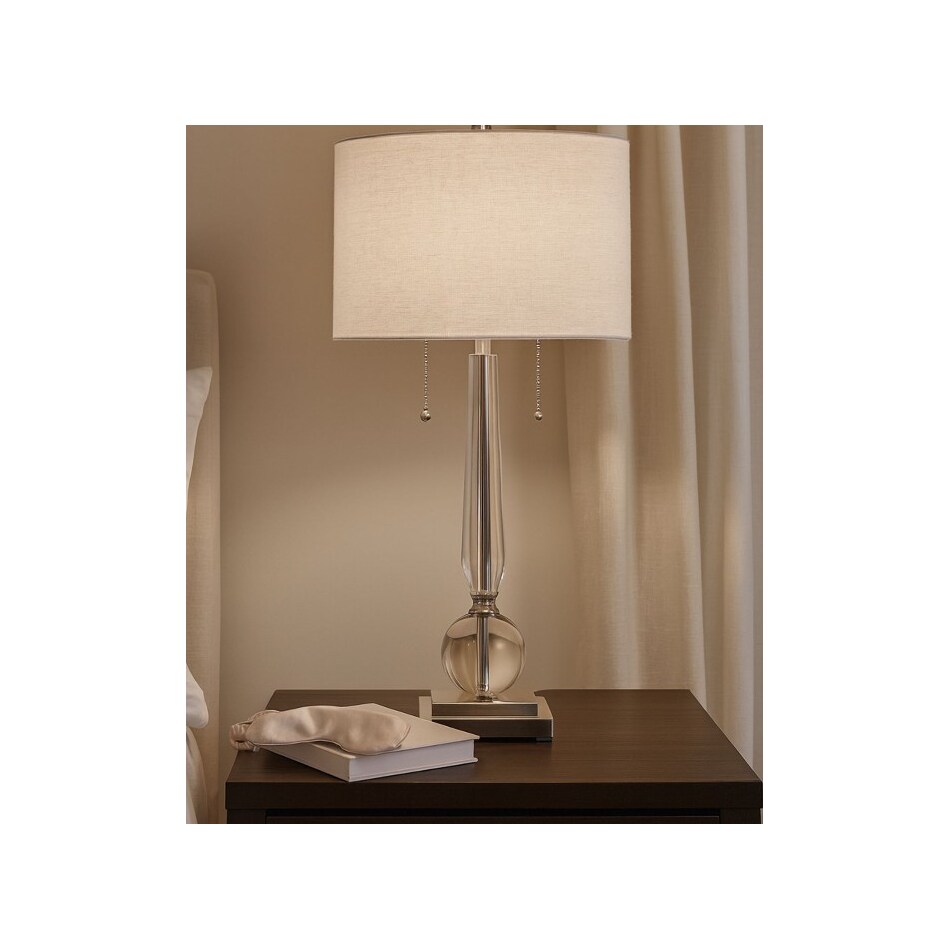 sgbk silver table lamp   