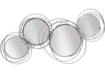 sgbk silver wall mirror   