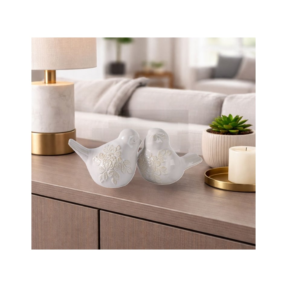 sgbk white figurines set  