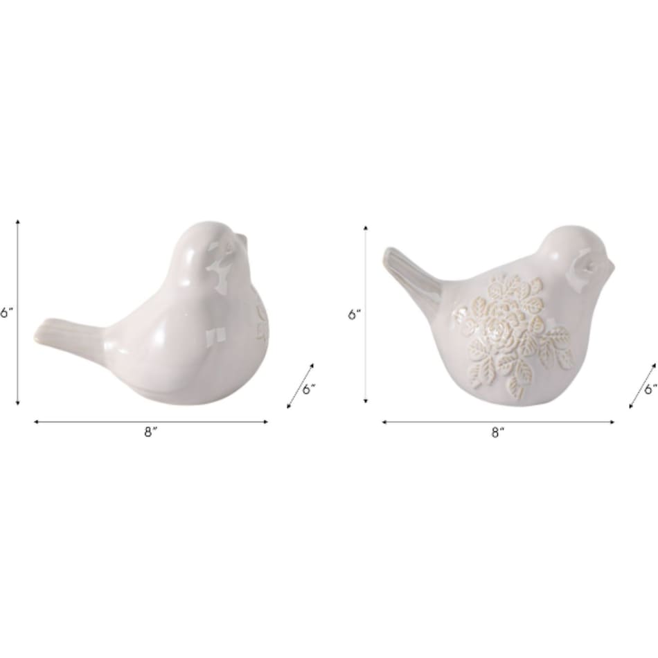 sgbk white figurines set  