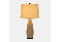 sgbk white table lamp   