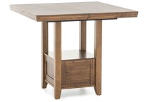 sgnd brown counter height square   