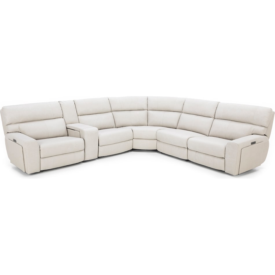 sili beige mtn lth sectional piece pkg  