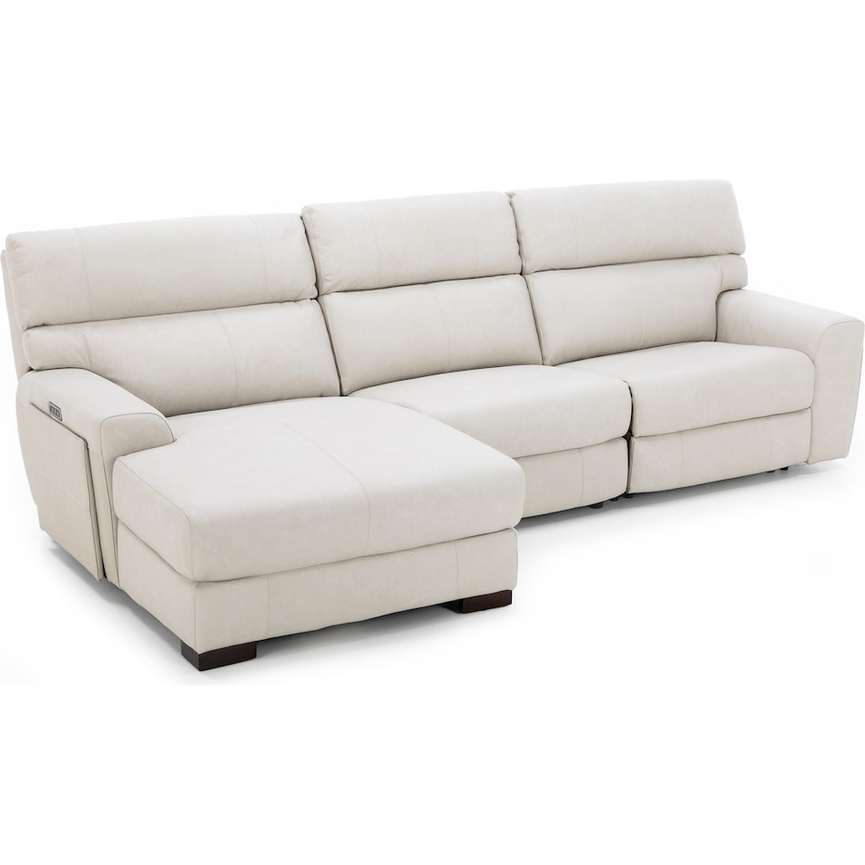 sili beige mtn lth sectional piece pkg  