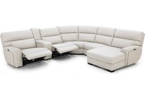 sili beige mtn lth sectional piece zpkg  