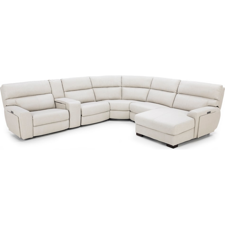 sili beige mtn lth sectional piece zpkg  