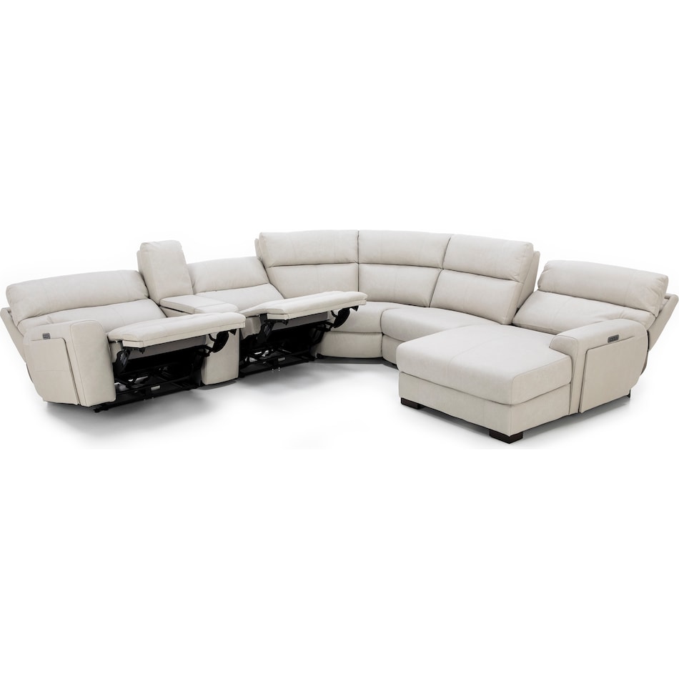 sili beige mtn lth sectional piece zpkg  