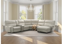 sili beige mtn lth sectional piece zpkg  