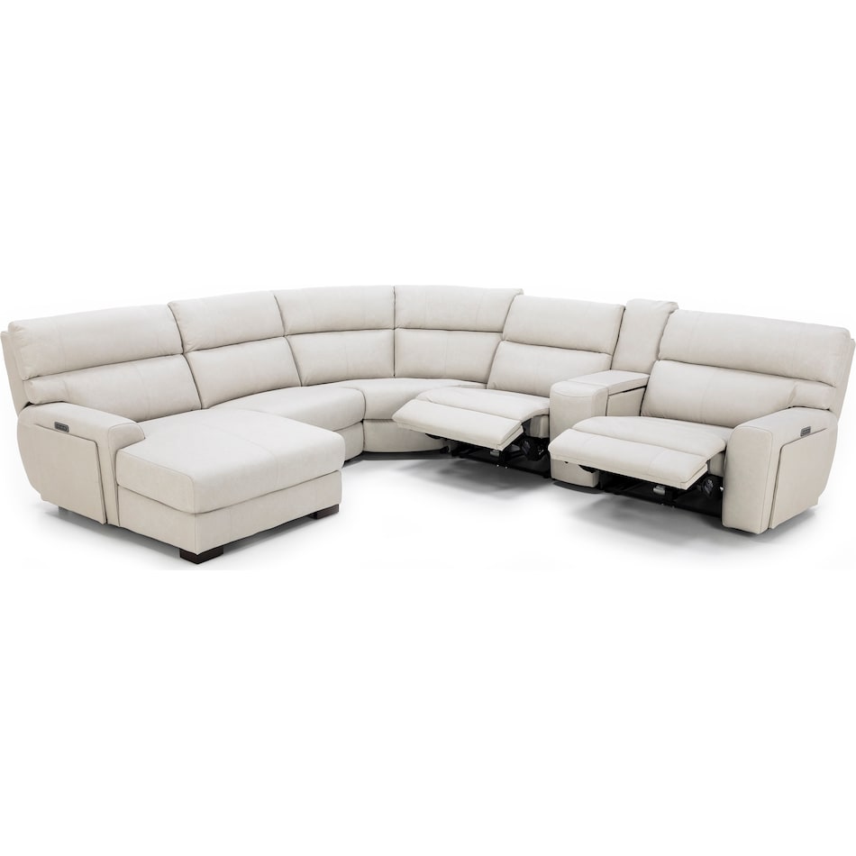 sili beige mtn lth sectional piece qpkg  