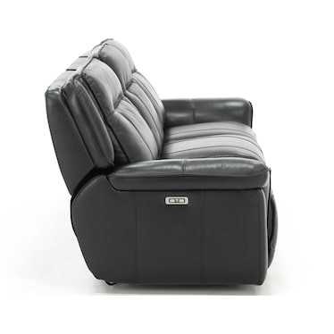 Arthur Leather Power Headrest Reclining Sofa