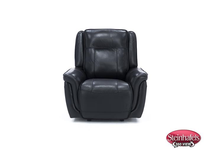 sili black recliner  image   