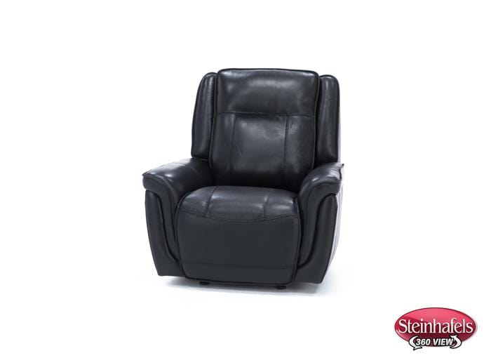 sili black recliner  image   