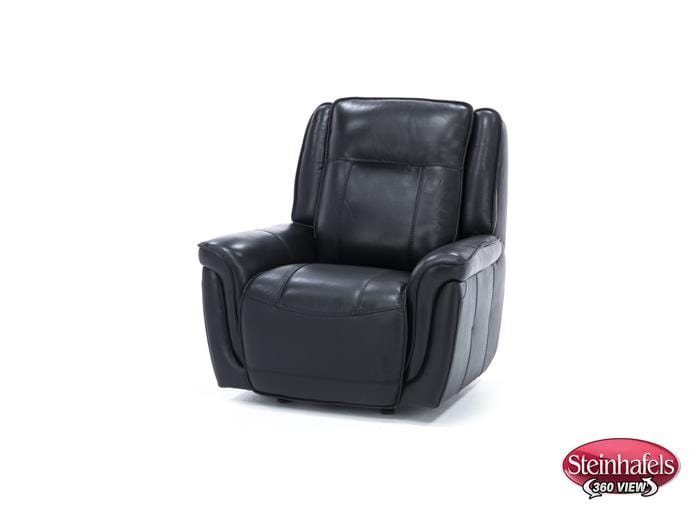 sili black recliner  image   