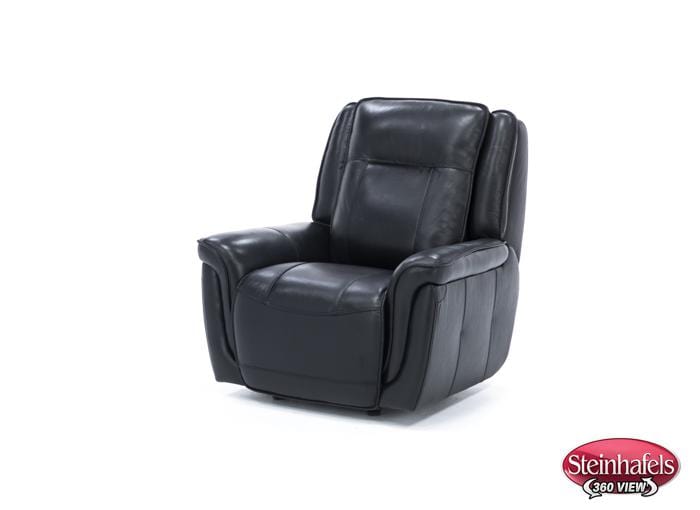 sili black recliner  image   