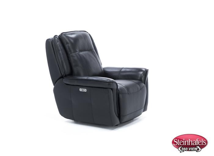 sili black recliner  image   