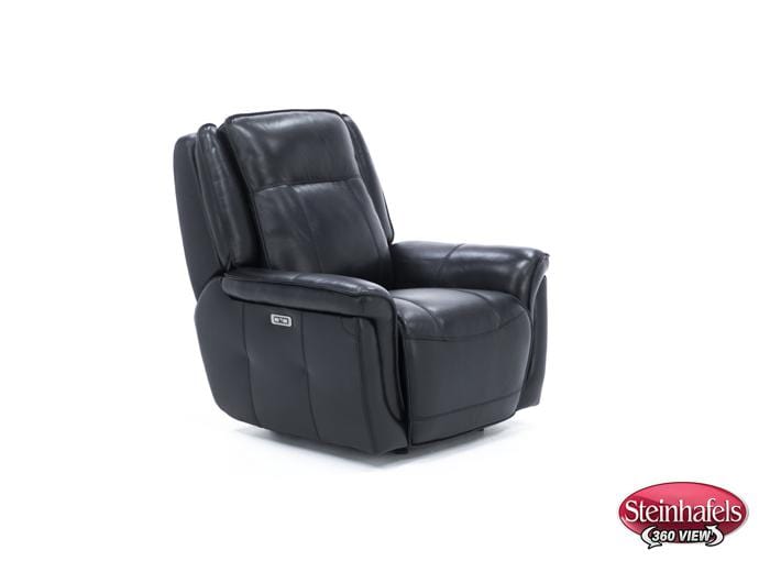 sili black recliner  image   