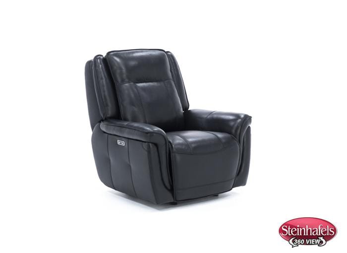 sili black recliner  image   