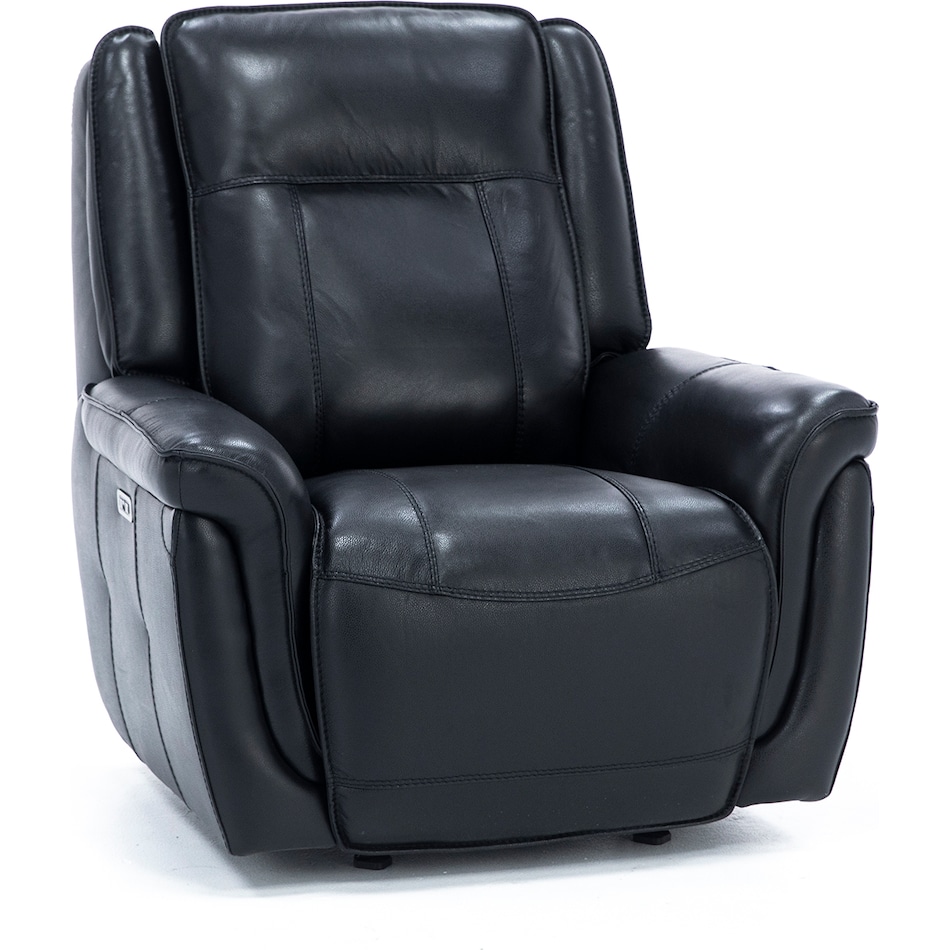 sili black recliner   