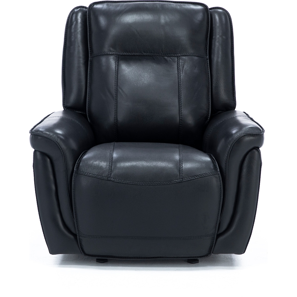 sili black recliner   