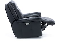 sili black recliner   