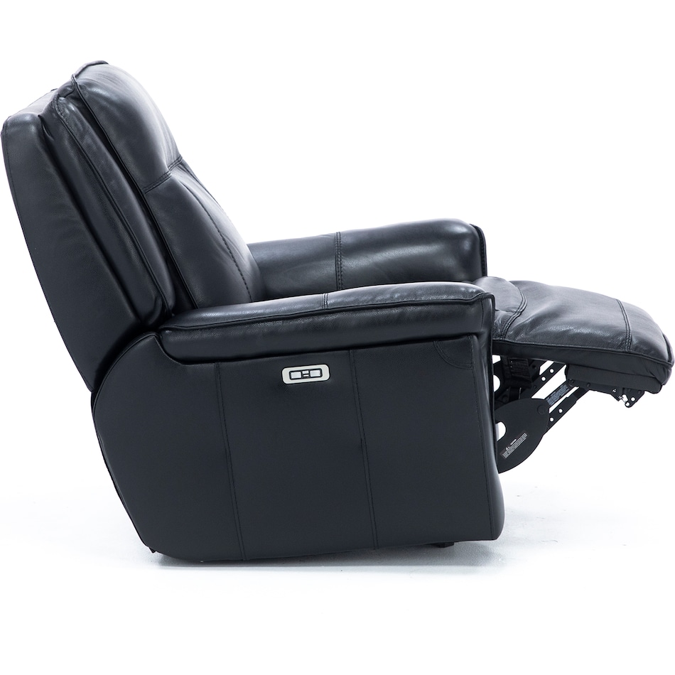 sili black recliner   