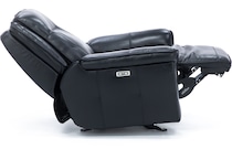 sili black recliner   