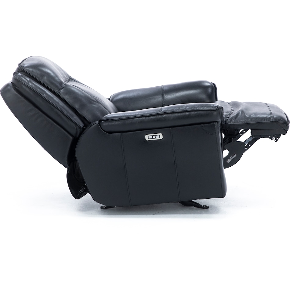 sili black recliner   