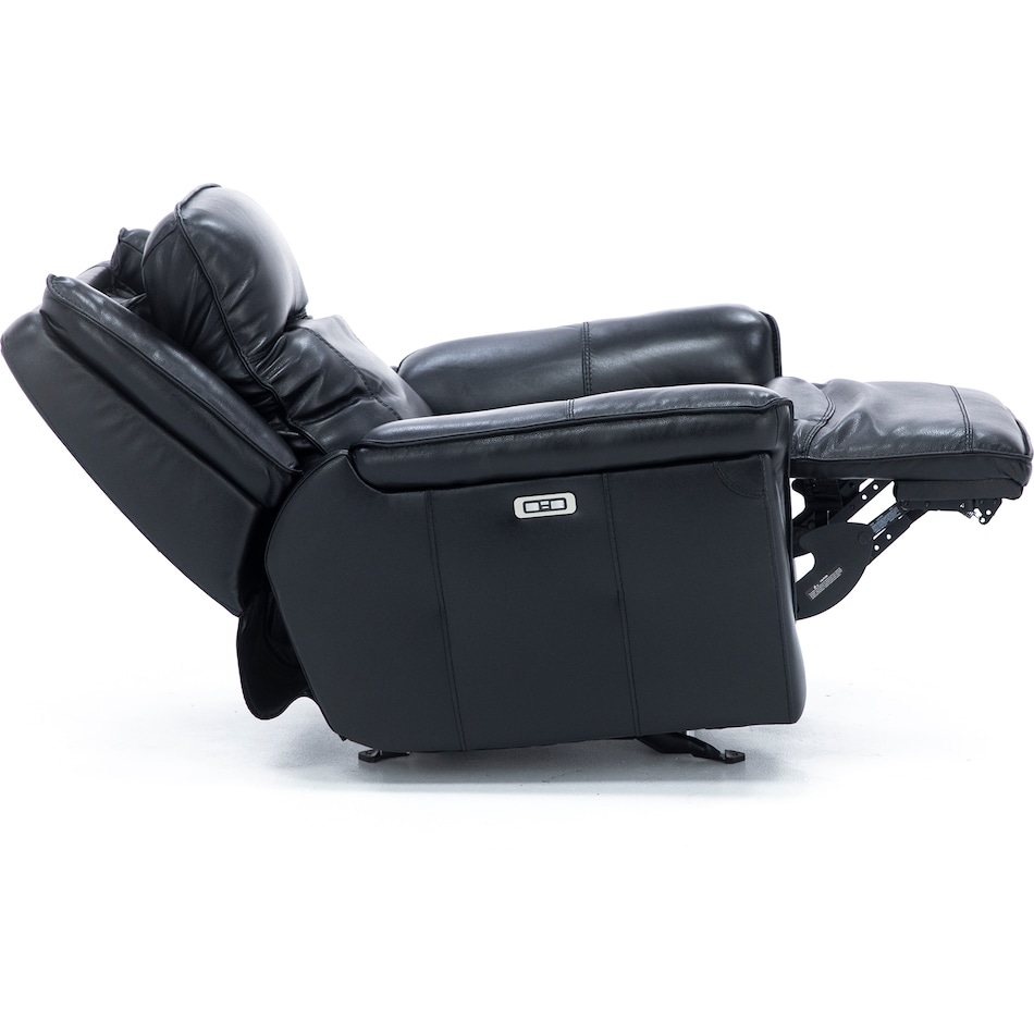 sili black recliner   