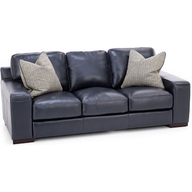 Everest Leather Sofa With Wireless Charging