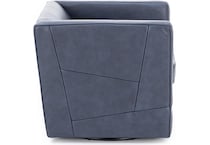 sili blue swivel chair z  