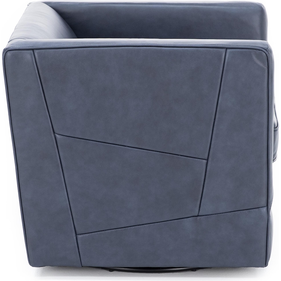 sili blue swivel chair z  