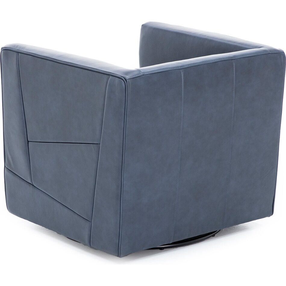 sili blue swivel chair z  