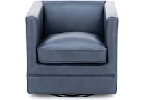 sili blue swivel chair z  
