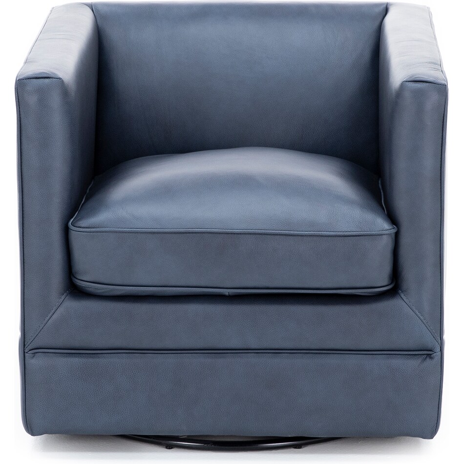 sili blue swivel chair z  