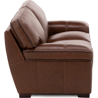 Piper Leather Loveseat