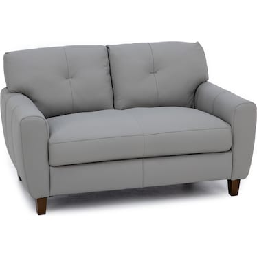 McAllen Leather Loveseat