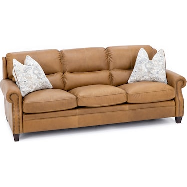 Midland Leather Sofa