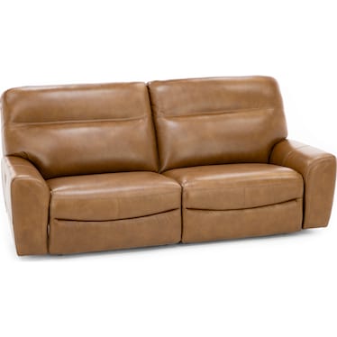 Milwaukee Leather Power Headrest Zero Gravity Reclining Sofa