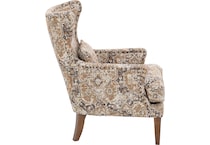 sili brown accent chair z  